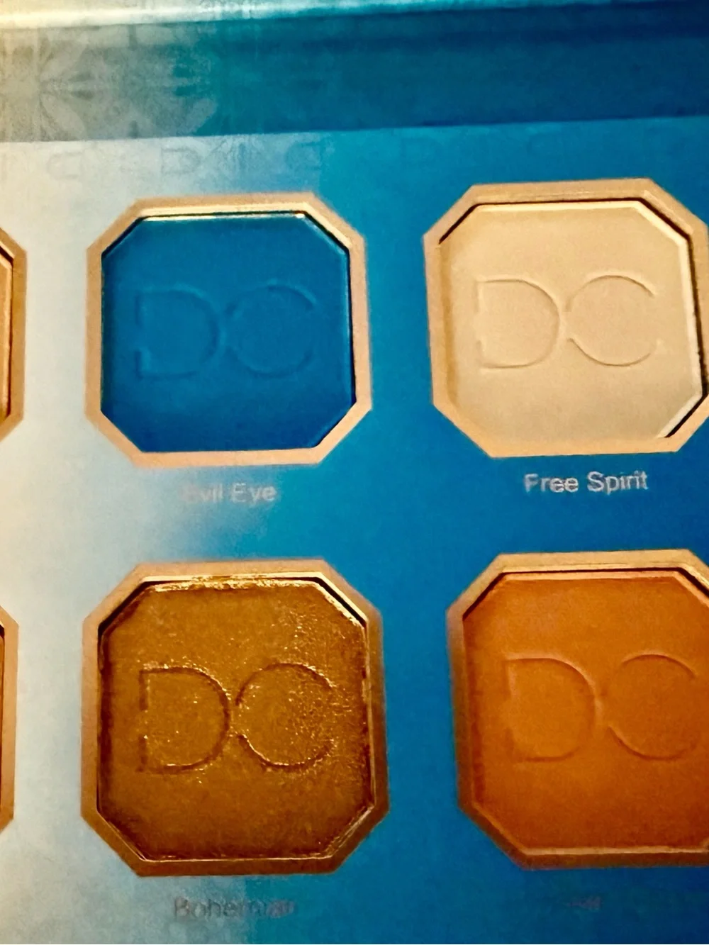 Dominique Cosmetics Blue Eyeshadow Palette